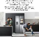Side by Side Refrigerator with Family Hub, Spotify, SmartView, and 591 L, mourixa qatar.webp