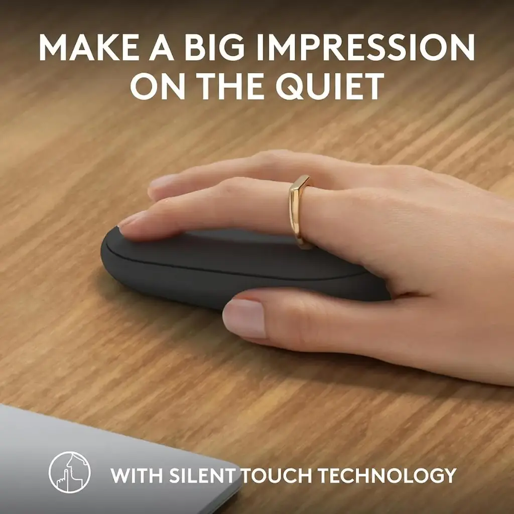 Logitech Pebble 2 M350s Mouse press mourixa qatar.webp