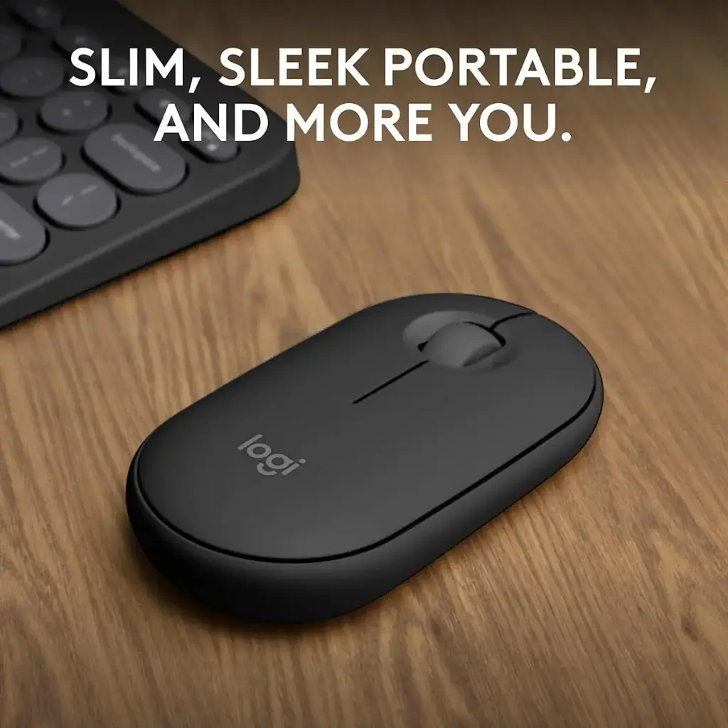 Logitech Pebble 2 M350s Mouse slim mourixa qatar.webp