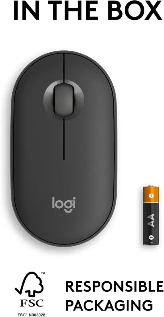 Logitech Pebble 2 M350s Mouse in the box mourixa Qatar.webp