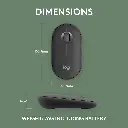 Logitech Pebble 2 M350s Mouse dimensions mourixa qatar.webp