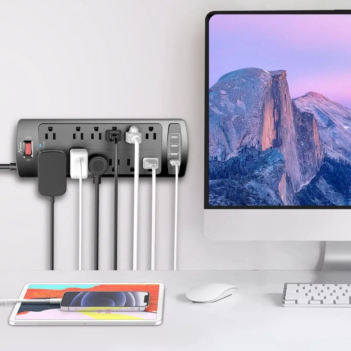 Mourixa-Power Strip, ALESTOR Surge Protector -03.webp