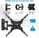 Mourixa-Full Motion TV Wall Mount Bracket-03.webp