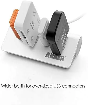Anker 4-Port USB 3.0 Unibody Aluminum Portable Data Hub with 2ft USB 3.0 Cable for MacBook, Mac Pro or Mini, iMac, XPS, Surface Pro, Notebook PC, USB Flash Drives, Mobile HDD, and More mourixa Qatar.webp