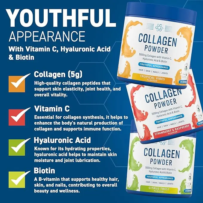 COLLAGEN 165G - STRAWBERRY AND RASPBERRY mourixa qatar 3.webp