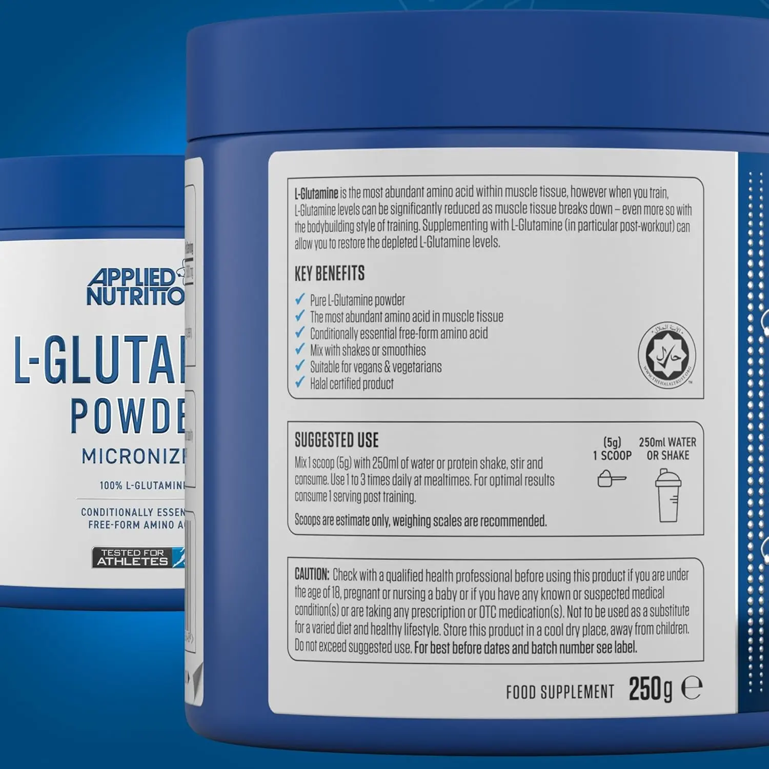 Mourixa-Applied Nutrition L-Glutamine 250G-06.webp