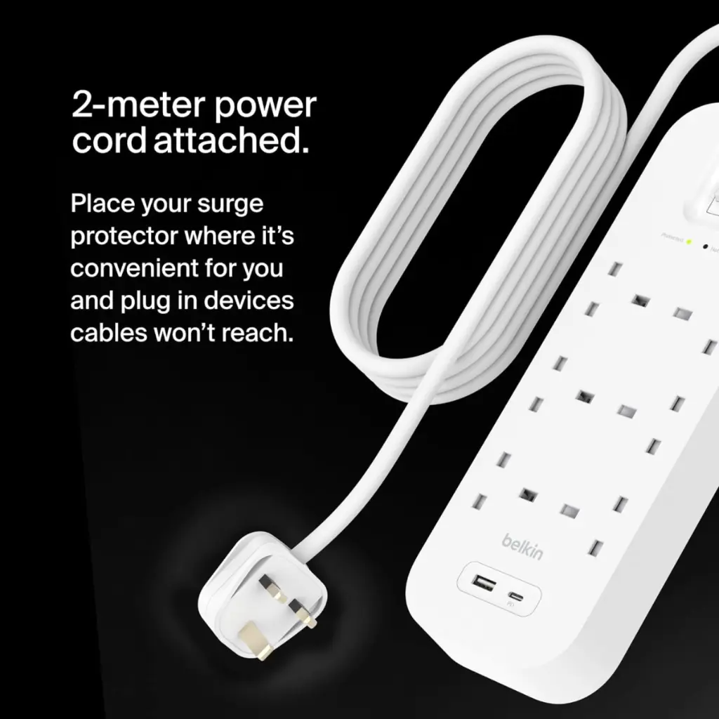 Belkin 6-Outlet Surge Protector 18W, USB-A and USB-C Ports, 2M Cord (6)-1200x1200 mourixa qatar.webp