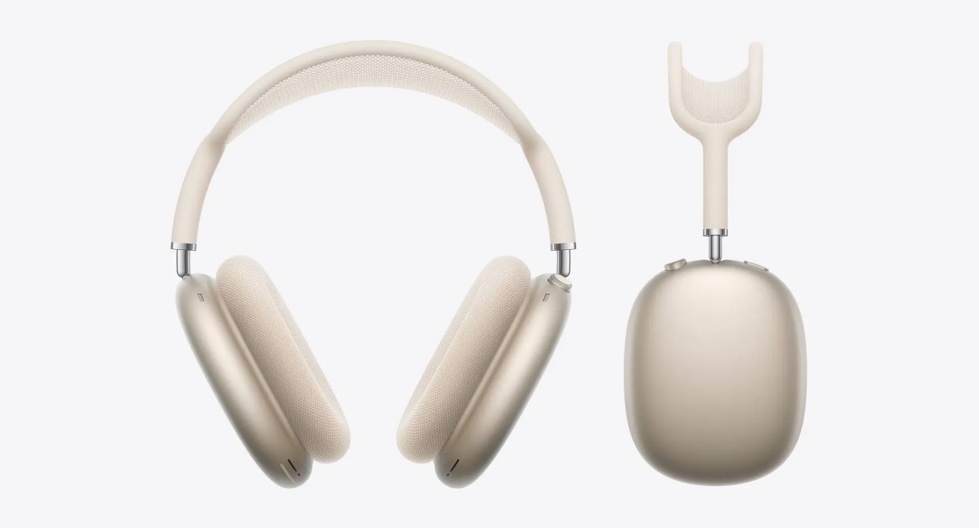 Apple AirPods Max starlight mourixa qatar.webp