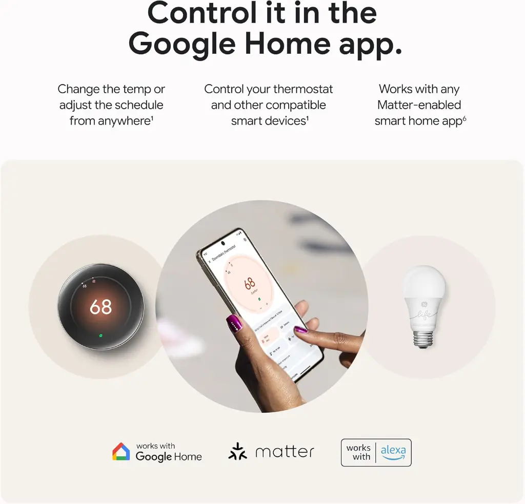 Google Nest Thermostat (4th Gen) snow mourixa qatar 8.webp