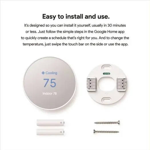Google Nest Thermostat (4th Gen) snow mourixa qatar 12.webp