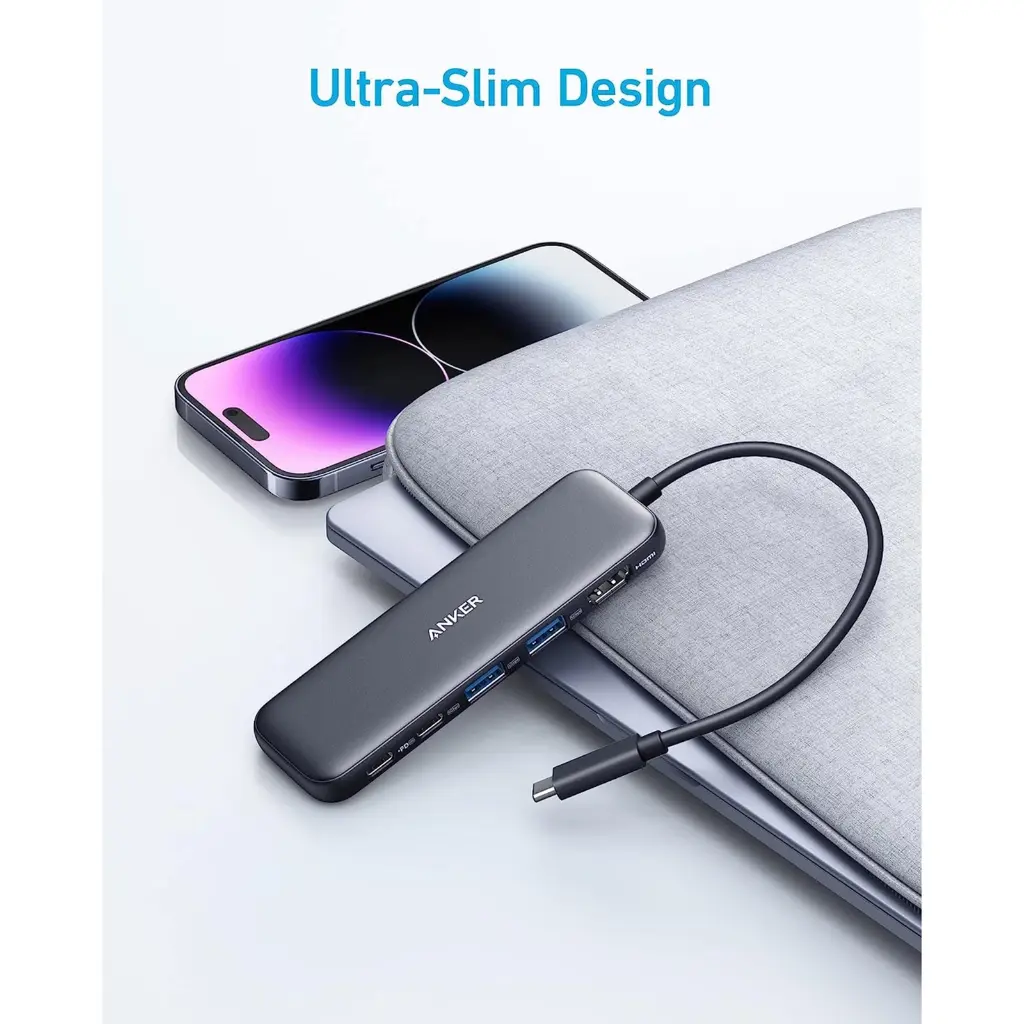 Anker 5 in 1 USB-C Hub, A8355H11 mourixa qatar 2.webp