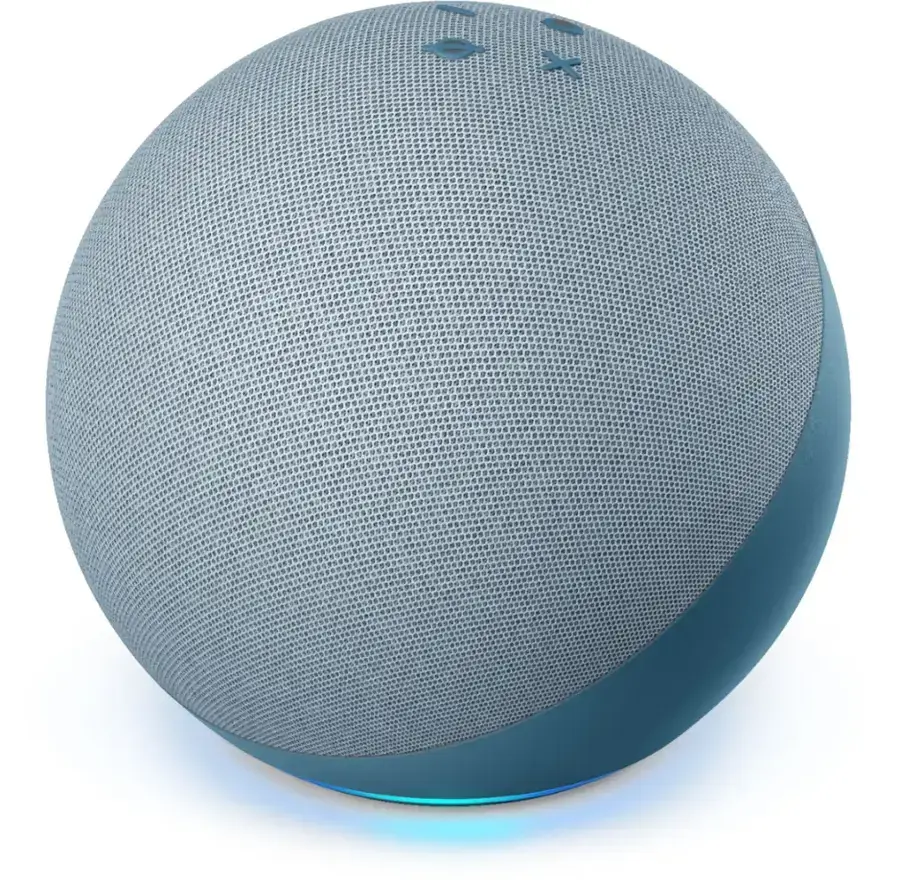 Amazon Echo Dot (4th Gen) Smart Speaker - Twilight Blue mourixa qatar 1.webp