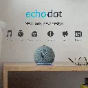 Amazon Echo Dot (4th Gen) Smart Speaker - Twilight Blue mourixa qatar 2.webp