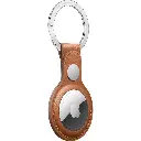 Apple FineWoven AirTag Key Ring (AirTag Not Included) Item Locator brown Accessory mourixa qatar 1.webp