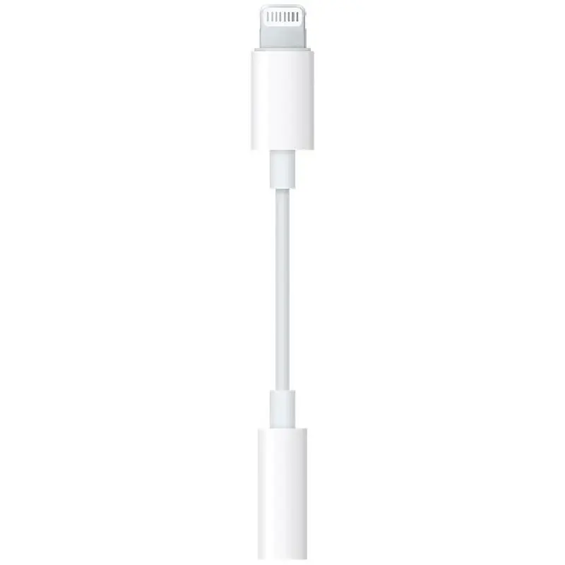 Apple Adapter Lightning Lightning to 3.5 mm Audio Jack (White) Adapter mourixa qatar 1.webp