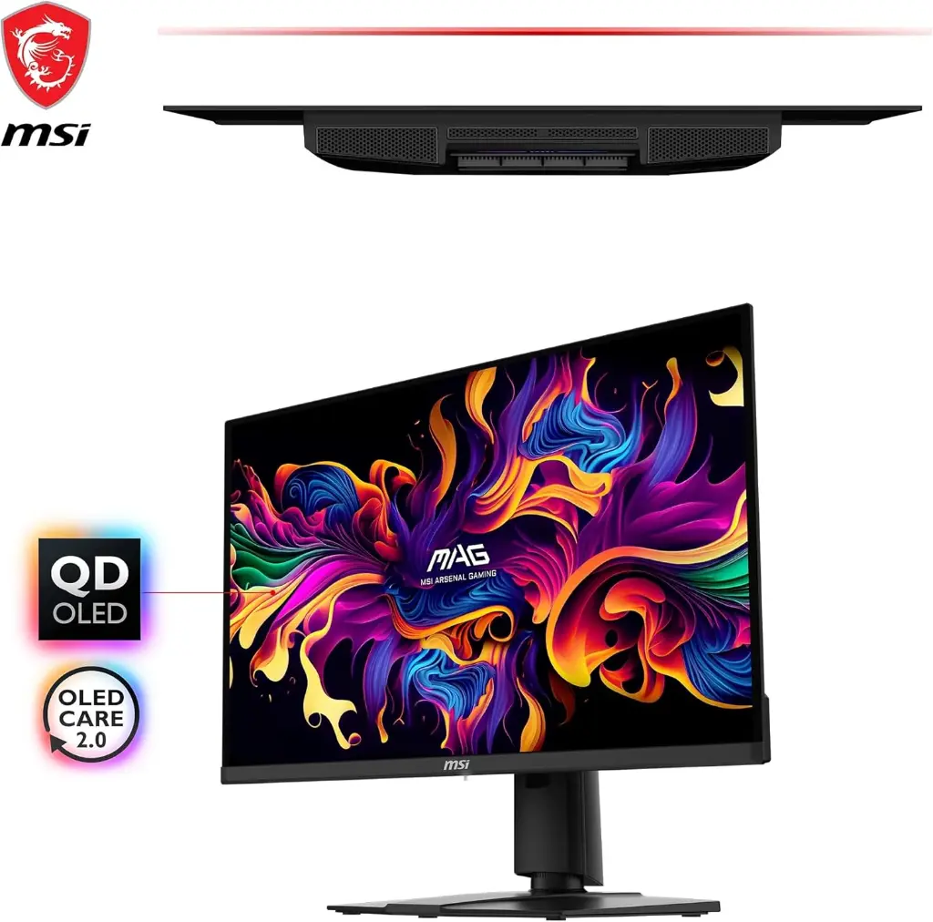 MSI Mag 27 QD-OLED 9S6-3FA84T-013 - 26.5-Inch QD-OLED (2560 X 1440) (WQHD)  360 Hz Gaming Monitor mourixa qatar 1.webp