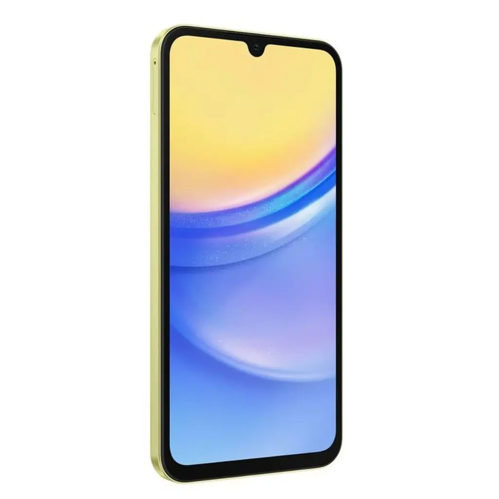 Samsung Galaxy A15 5G, 128GB 4GB Ram Smartphone, Yellow mourixa qatar.webp