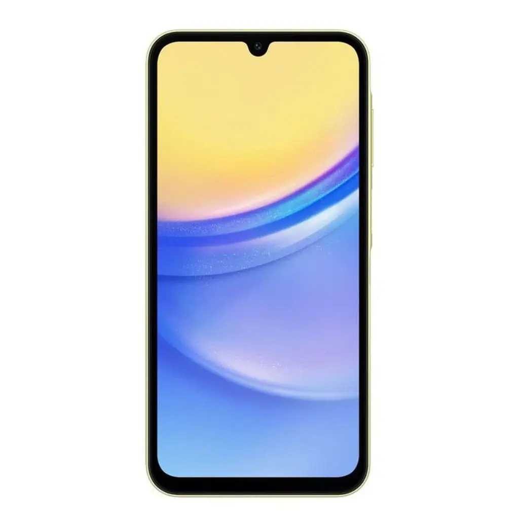 Samsung Galaxy A15 5G, 128GB 4GB Ram Smartphone, Yellow mourixa qatar - front.webp