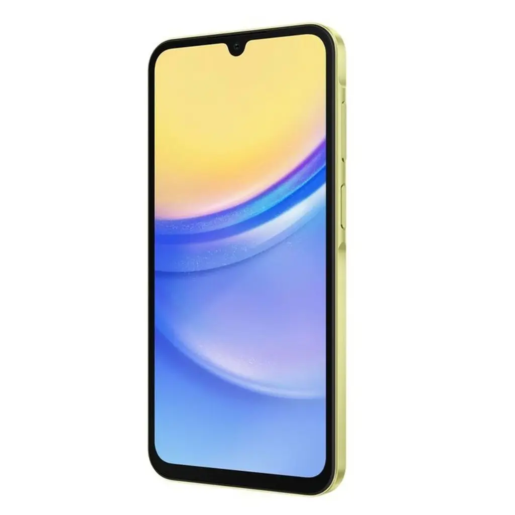 Samsung Galaxy A15 5G, 128GB 4GB Ram Smartphone, Yellow mourixa qatar - side.webp