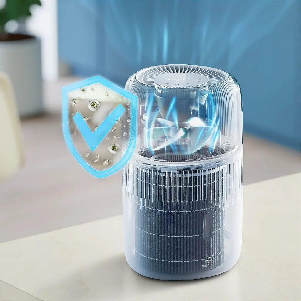 Philips 5000 Series NanoCloud Air Humidifier, White, HU5710-00 mourixa qatar 7.webp