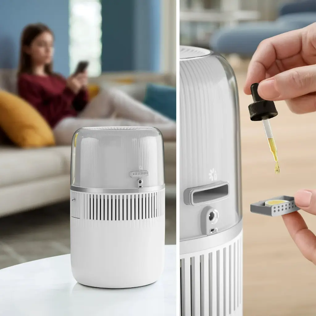 Philips 5000 Series NanoCloud Air Humidifier, White, HU5710-00 mourixa qatar 11.webp