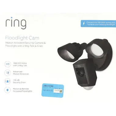 RING Floodlight Cam (Black) Smart Security Camera mourixa qatar 2.webp