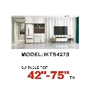 Ikon Fixed TV Wall Bracket, 42 to 75 inches, Black, IKTS427S mourixa qatar 1.webp