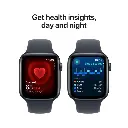 Apple Watch SE (2024) GPS 40mm Midnight Aluminium Case with Midnight Sport Band - M-L MOURIXA QATAR 3.webp