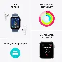 Apple Watch SE (2024) GPS 40mm Midnight Aluminium Case with Midnight Sport Band - M-L MOURIXA QATAR.webp