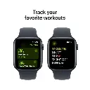 Apple Watch SE (2024) GPS 40mm Midnight Aluminium Case with Midnight Sport Band - M-L MOURIXA QATAR 6.webp