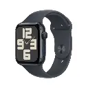 Apple Watch SE (2024) GPS 40mm Midnight Aluminium Case with Midnight Sport Band - M-L MOURIXA QATAR 4.webp