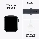 Apple Watch SE (2024) GPS 40mm Midnight Aluminium Case with Midnight Sport Band - M-L MOURIXA QATAR 1.webp