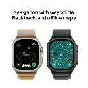 Apple Watch Ultra 2 (2024) GPS + Cellular 49mm Black Titanium Case with Black Ocean Band Mourixa qatar-4.webp