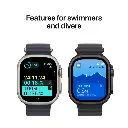 Apple Watch Ultra 2 (2024) GPS + Cellular 49mm Black Titanium Case with Black Ocean Band Mourixa qatar-5.webp