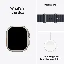 Apple Watch Ultra 2 (2024) GPS + Cellular 49mm Black Titanium Case with Black Ocean Band Mourixa qatar-1.webp