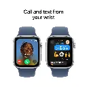 Apple Watch SE GPS 44mm – Silver Aluminium Case – With Denim Sport Band - M-L-Mourixa Qatar-1.webp