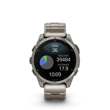 FENIX 8 SERIES ( 47MM ) - AMOLED SAPPHIRE, TITANIUM WITH VENTED TITANIUM BRACELET mourixa Qatar-13.webp