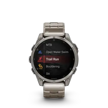 FENIX 8 SERIES ( 47MM ) - AMOLED SAPPHIRE, TITANIUM WITH VENTED TITANIUM BRACELET mourixa Qatar-3.webp