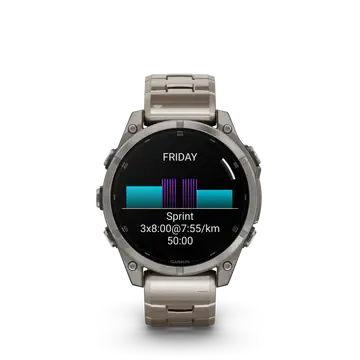 FENIX 8 SERIES ( 47MM ) - AMOLED SAPPHIRE, TITANIUM WITH VENTED TITANIUM BRACELET mourixa Qatar-9.webp