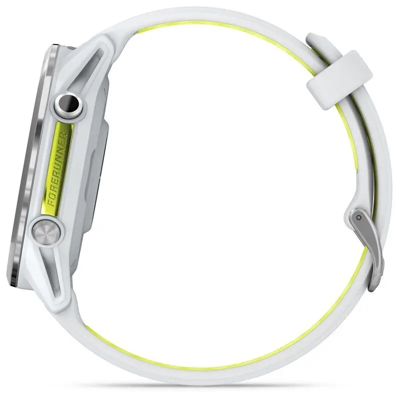 Garmin Forerunner 970 Titanium Smartwatch With Whitestone Case & Whitestone-Translucent Amp Yellow Band-Mourixa Qatar-1.webp