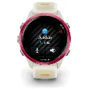 Garmin Forerunner 570 42mm Raspberry Aluminium Smartwatch with Translucent Bone-Mango Band Mourixa Qatar-2.webp