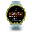 Garmin Forerunner 570 47mm Amp Yellow Aluminium Smartwatch with Translucent Whitestone-Turquoise Band-Mourixa Qatar-2.webp