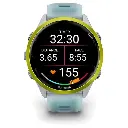 Garmin Forerunner 570 47mm Amp Yellow Aluminium Smartwatch with Translucent Whitestone-Turquoise Band-Mourixa Qatar-1.webp