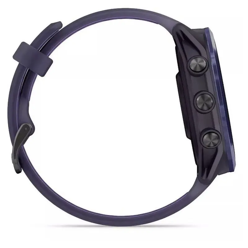 Garmin Forerunner 570 47mm Indigo Aluminium Smartwatch with Translucent Imperial Purple-Indigo Band-Mourixa Qatar-3.webp