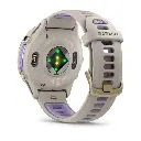 Garmin Forerunner 970 Soft Gold Titanium Smartwatch with French Gray Case & French Gray-Translucent Indigo Band-Mourixa Qatar-1.webp