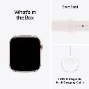 Apple Watch Series 10 GPS 42mm Rose Gold Aluminium Case with Light Blush Sport Band - S-M Mourixa Qatar-1.webp