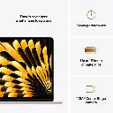 Apple 13-Inch Macbook Air M4 Chip with 10-Core CPU & 8-Core GPU-16GB-256GB SSD - Starlight (Arabic-English)-Mourixa Qatar-8.webp