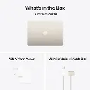 Apple 13-Inch Macbook Air M4 Chip with 10-Core CPU & 8-Core GPU-16GB-256GB SSD - Starlight (Arabic-English)-Mourixa Qatar-2.webp
