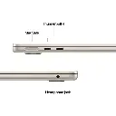 Apple 13-Inch Macbook Air M4 Chip with 10-Core CPU & 8-Core GPU-16GB-256GB SSD - Starlight (Arabic-English)-Mourixa Qatar-5.webp