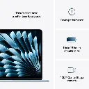 Apple 13-Inch Macbook Air M4 Chip with 10-Core CPU & 8-Core GPU-16GB-256GB SSD - Sky Blue (Arabic-English)-6.webp